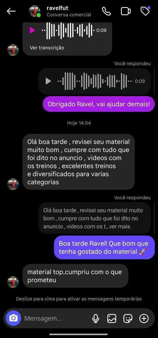 Depoimento do Ravel
